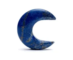 Maanvormige knuffelsteen lapis lazuli