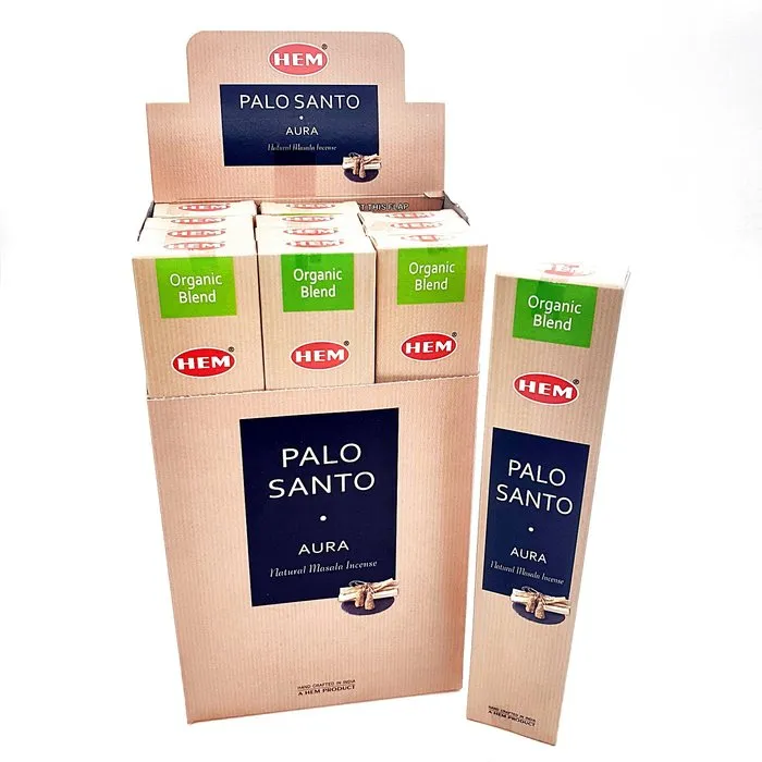 HEM Organic Blend - Palo Santo & Aura