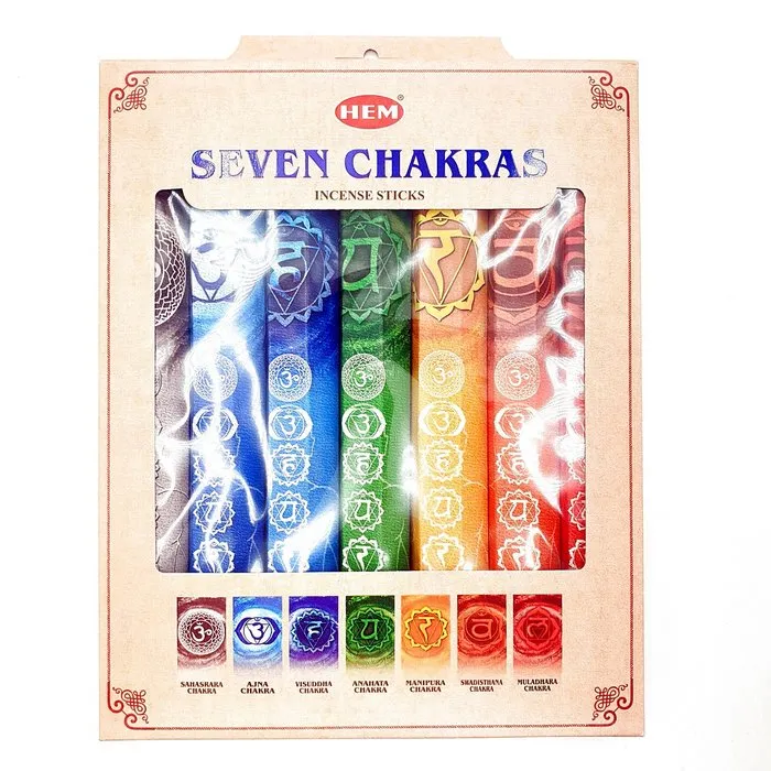 7 chakra wierook set