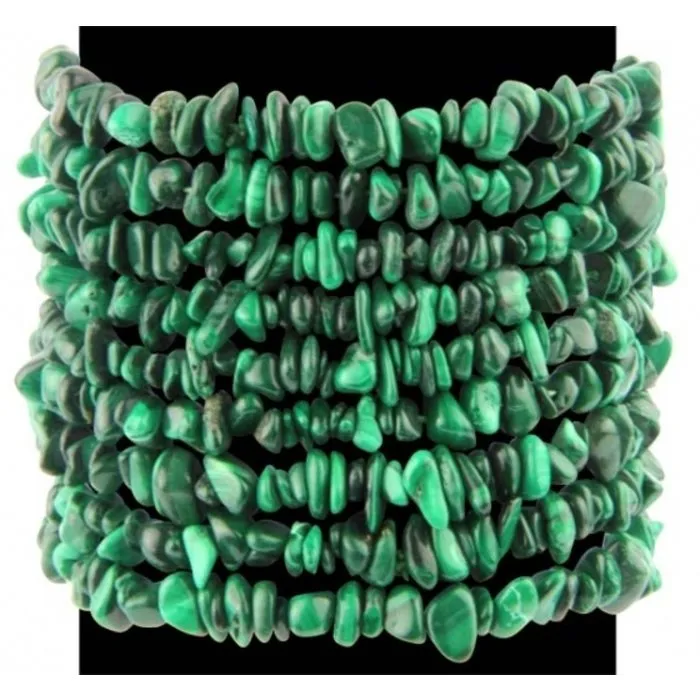 Splitarmband Malachiet