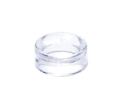 Transparante standaard voor edelsteenbollen