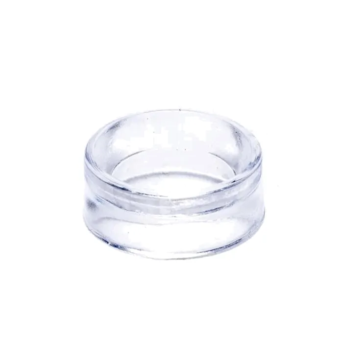 Transparante standaard voor edelsteenbollen