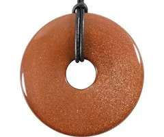 Donut goudsteen 5 cm