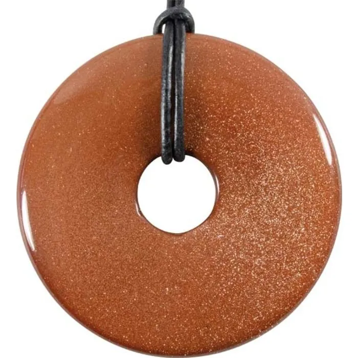 Donut goudsteen 5 cm