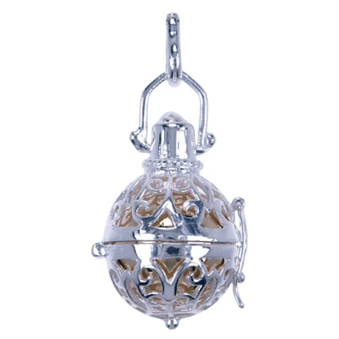 Zilver hanger Engelen bel - 925 sterling zilver