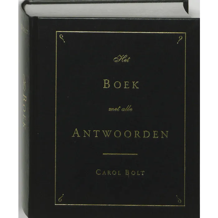 Het boek met alle antwoorden