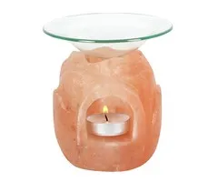 Himalaya Zoutsteen oliebrander lotus