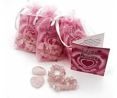 Buideltje rozenkwarts liefde