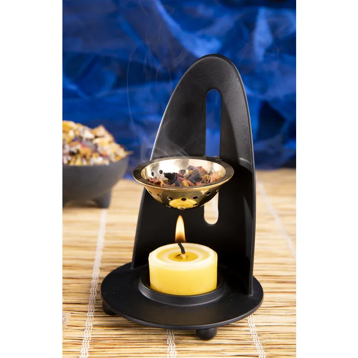 In hoogte verstelbare wierookbrander