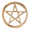 Pentagram messing 11,5 cm