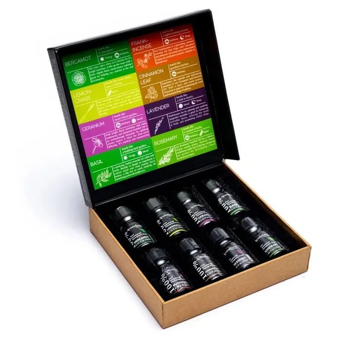 Aromafume Live Well Etherische Oliën Set - 8 x 10 ml