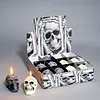 halloween kaars schedel