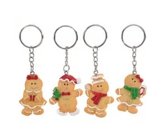 Sleutelhanger Peperkoekmannetje