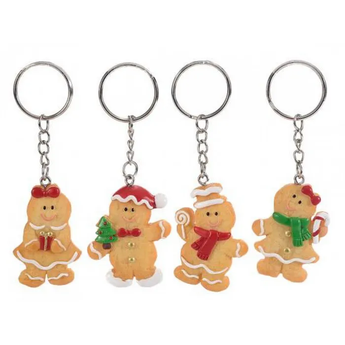 Sleutelhanger Peperkoekmannetje