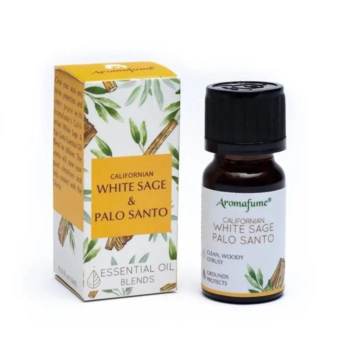 Witte salie & palo santo olie. Zuiverend, beschermend en rustgevend