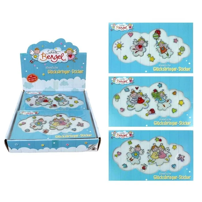 Engel geluksbrenger sticker