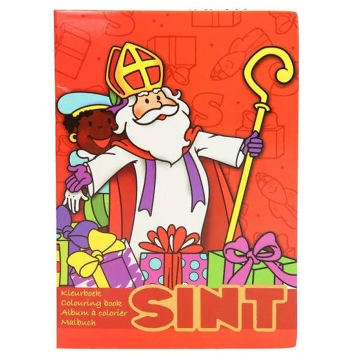 Sinterklaas speel en kleurboekje