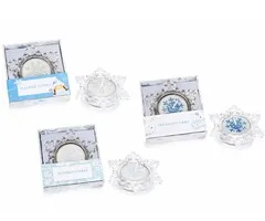 Waxinelichthouder Sneeuwvlok