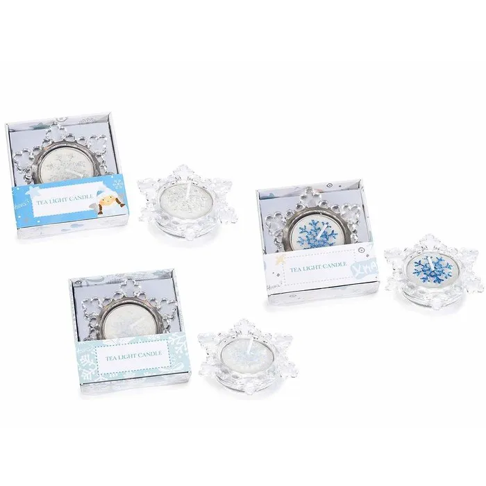 Waxinelichthouder Sneeuwvlok