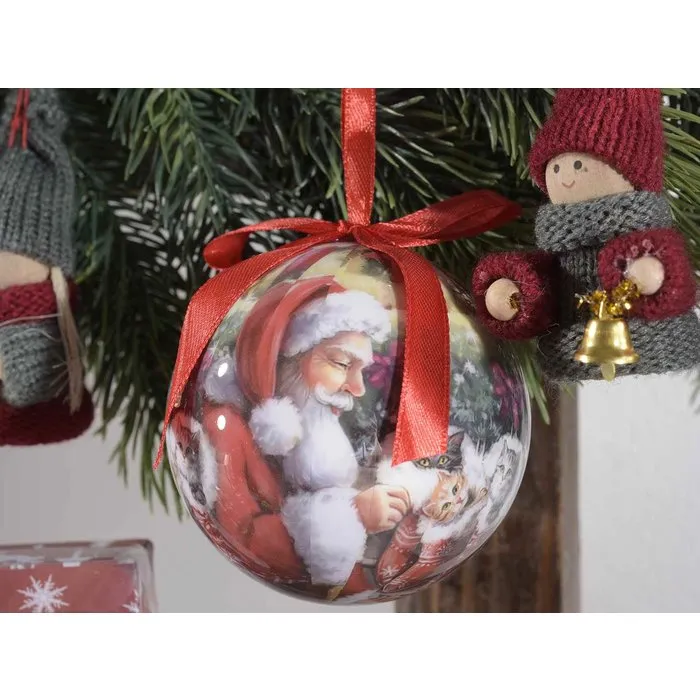 Kerstballen decoratie in doos14 stuks