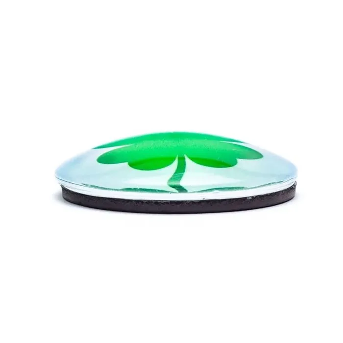 Magneet Klavertje Vier met kaartje