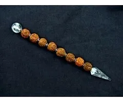 Healing staaf bergkristal en rudraksha