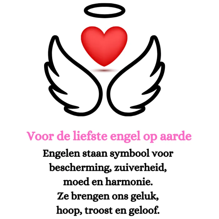 Hanger engel vleugel