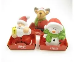 Kerstfiguren in cadeauverpakking