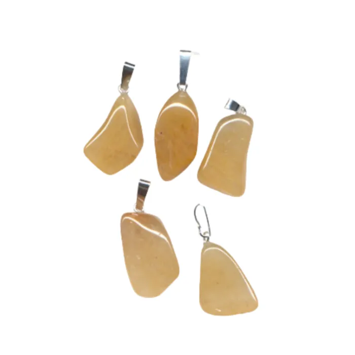 Aventurijn geel hangertje