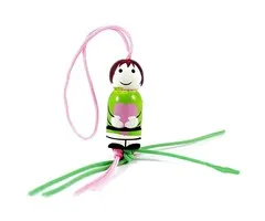 Gelukspoppetje met hartje