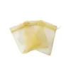 Organza zakjes goudkleurig 13 x 20 cm