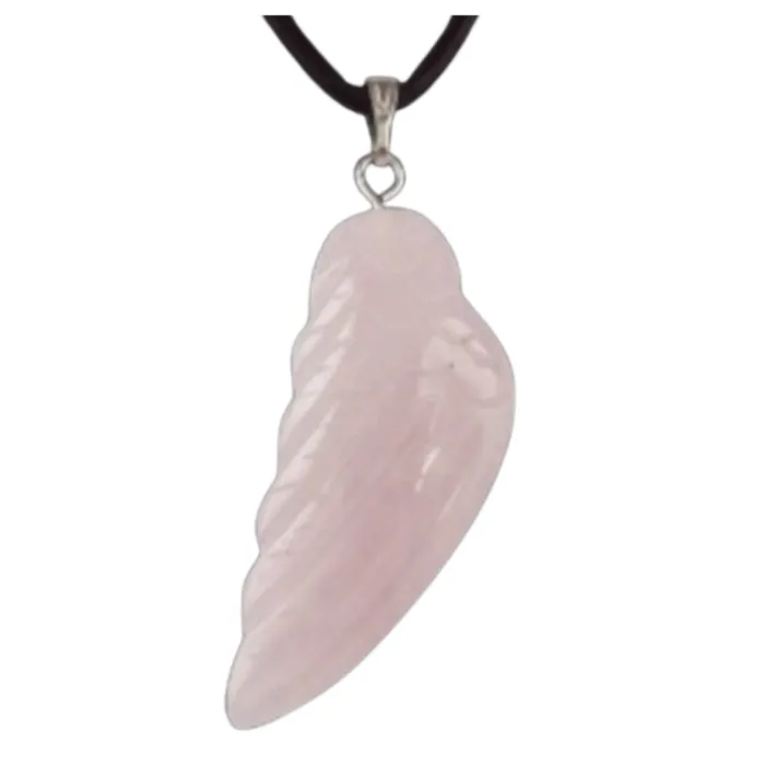 Engelvleugel van rozenkwarts