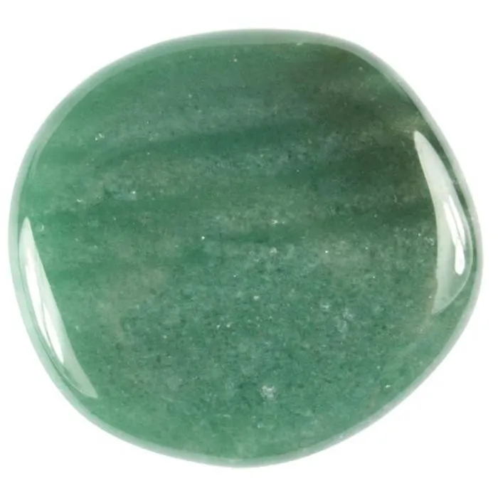 Aventurijn groen platte steen