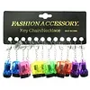 Sleutelhanger led zaklampjes 7 stuks