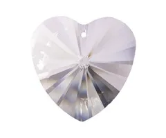 Regenboogkristal hart 28 mm