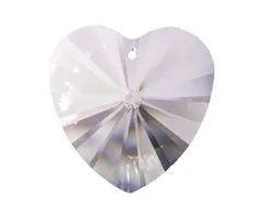 Regenboogkristal hart 40 mm