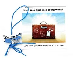 Vliegtuig op kaartje