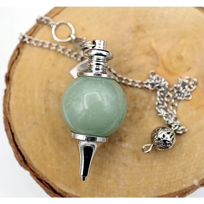 Pendel bol Aventurijn groen