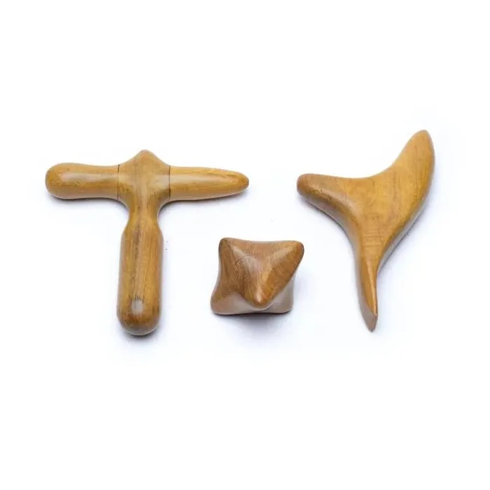 Lichaam, gezicht, hand & voet massage set