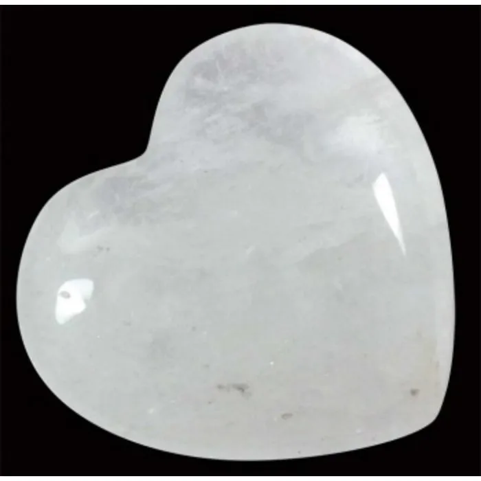 Hart van Bergkristal 2 cm