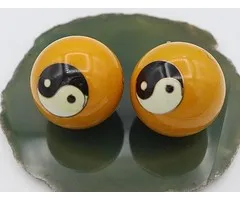 Meridiaankogels geel 4 cm
