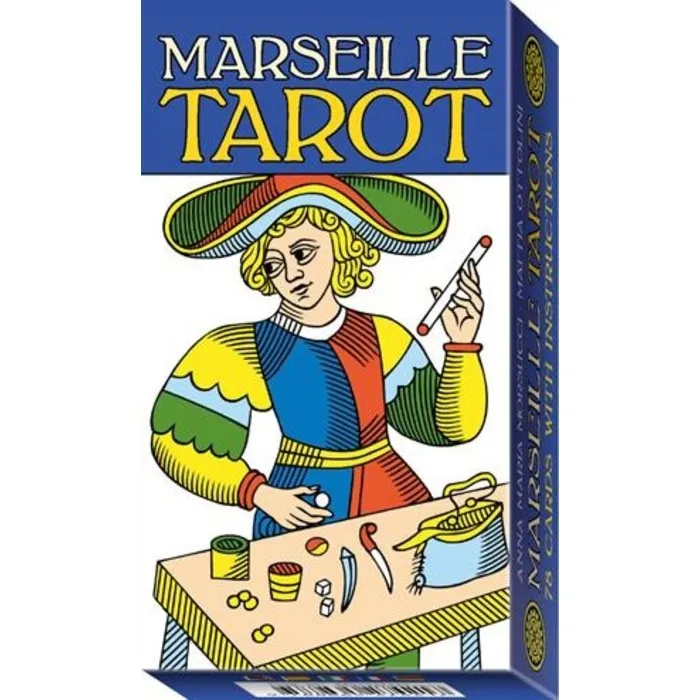 Marseille tarot blue