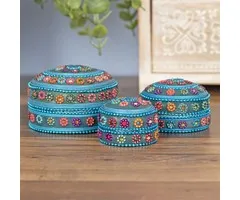Set van 3 sieradendoosjes