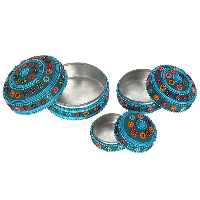 Set van 3 sieradendoosjes