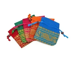 Pendeltasje brokaat vierkant