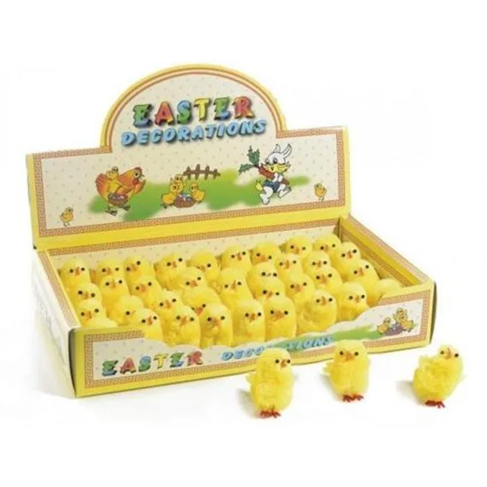 Paaskuikens geel 5 stuks