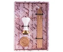 Wax zegel levensbloem