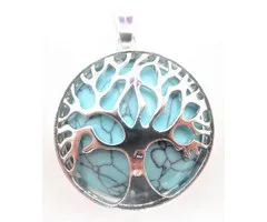 Hanger levensboom Turkoois