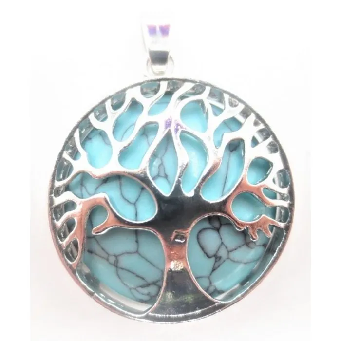 Hanger levensboom Turkoois