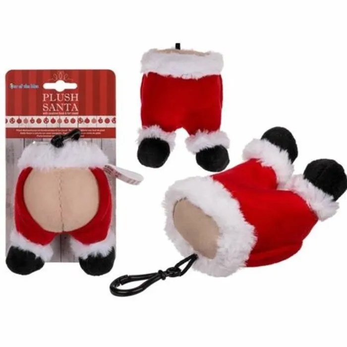 Sleutelhanger kerstman met scheet geluiden